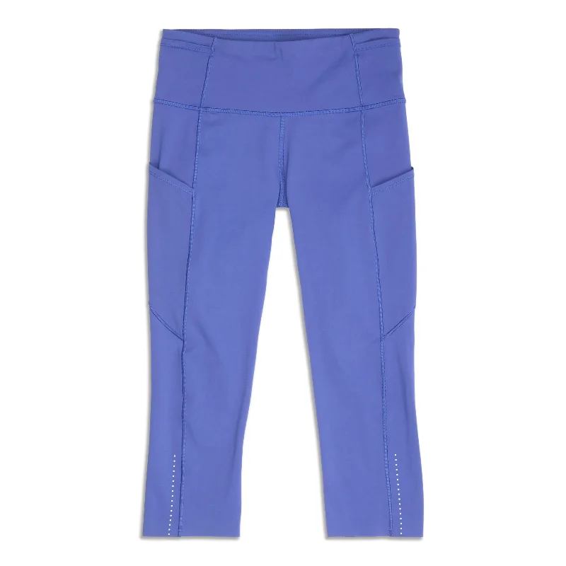 Breathable Yoga Pants -Fast And Free Crop - Resale
