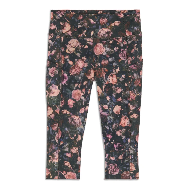 Yoga Pants for Stress Relief -Fast And Free Crop - Resale