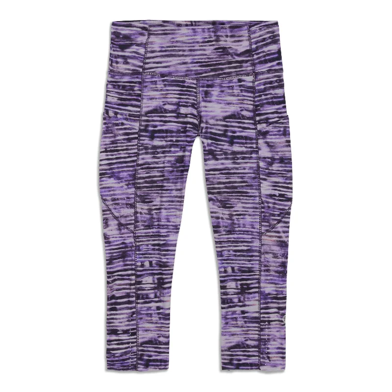 Soft Yoga Pants with Supportive Waist -Fast And Free Crop - Resale