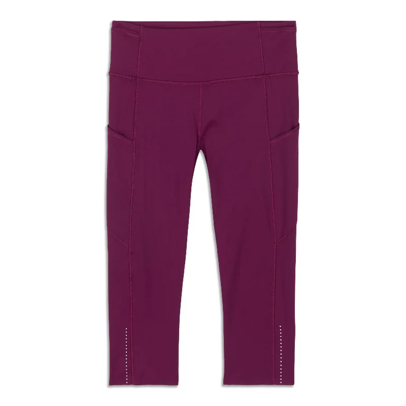 Yoga Pants for Stretch and Flexibility -Fast And Free High Rise Crop - Resale