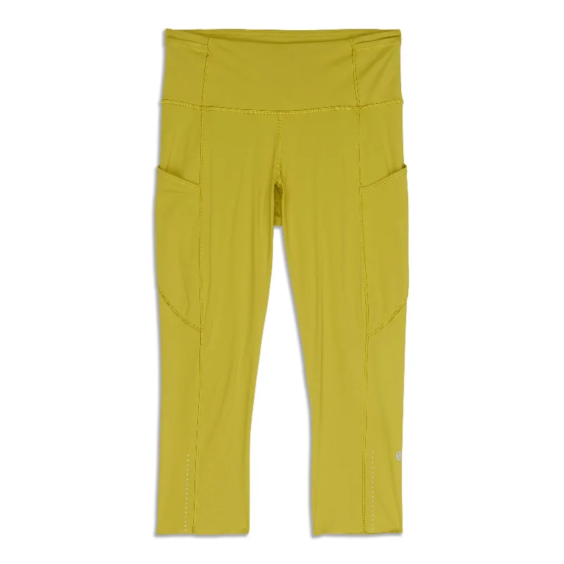 Yoga Pants for Pilates -Fast And Free High Rise Crop - Resale