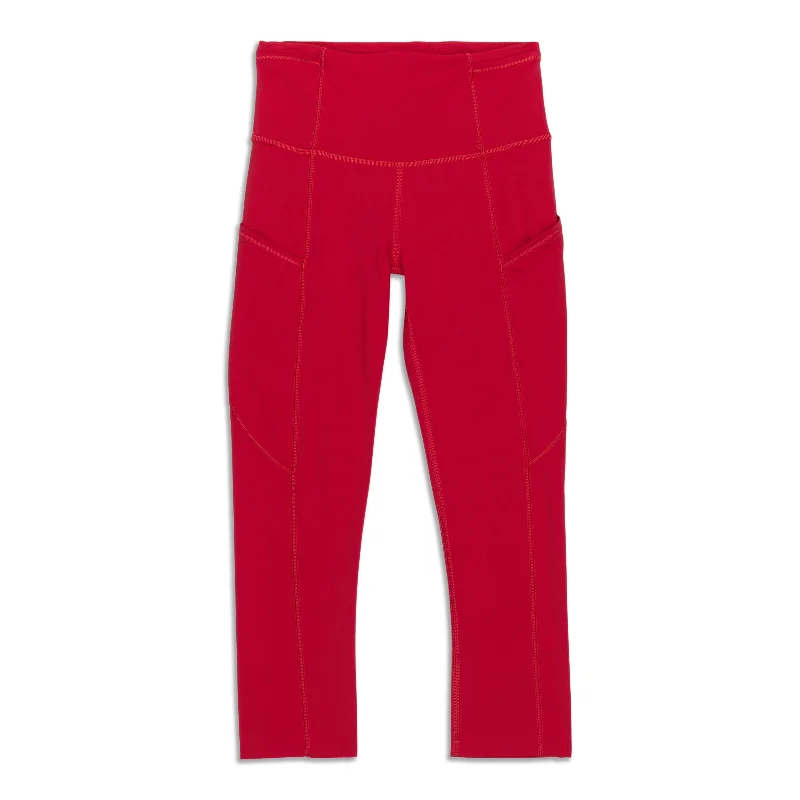 Women's Yoga Pants for Fitness -Fast And Free High-Rise Crop - Resale