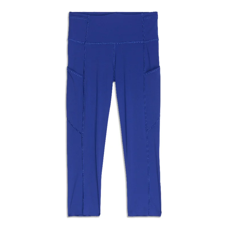 Yoga Pants for Stretch and Power -Fast And Free High Rise Crop - Resale
