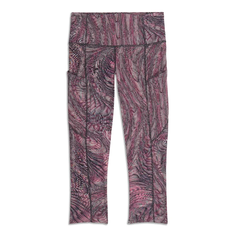 Supportive Compression Yoga Pants -Fast And Free High Rise Crop - Resale