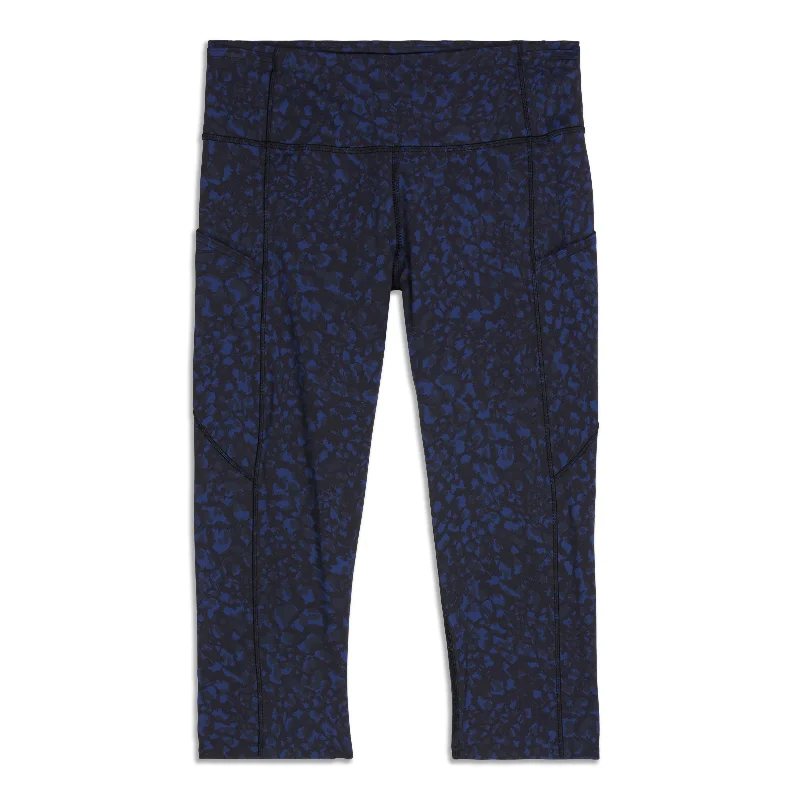 Comfortable Yoga Pants for Comfort -Fast And Free High Rise Crop - Resale