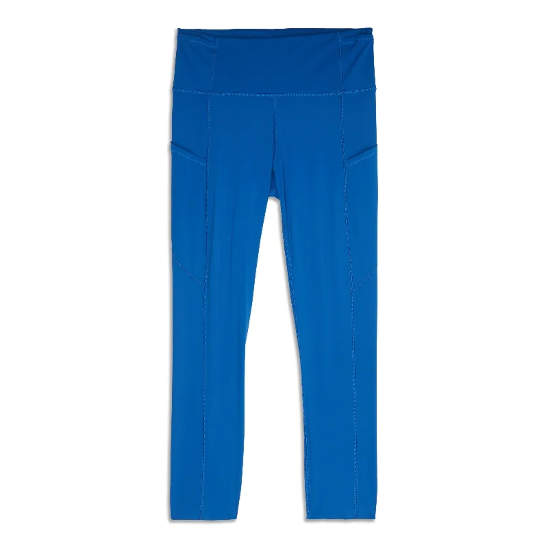 Women's Yoga Pants for Enhanced Flexibility -Fast And Free High-Rise Crop - Resale