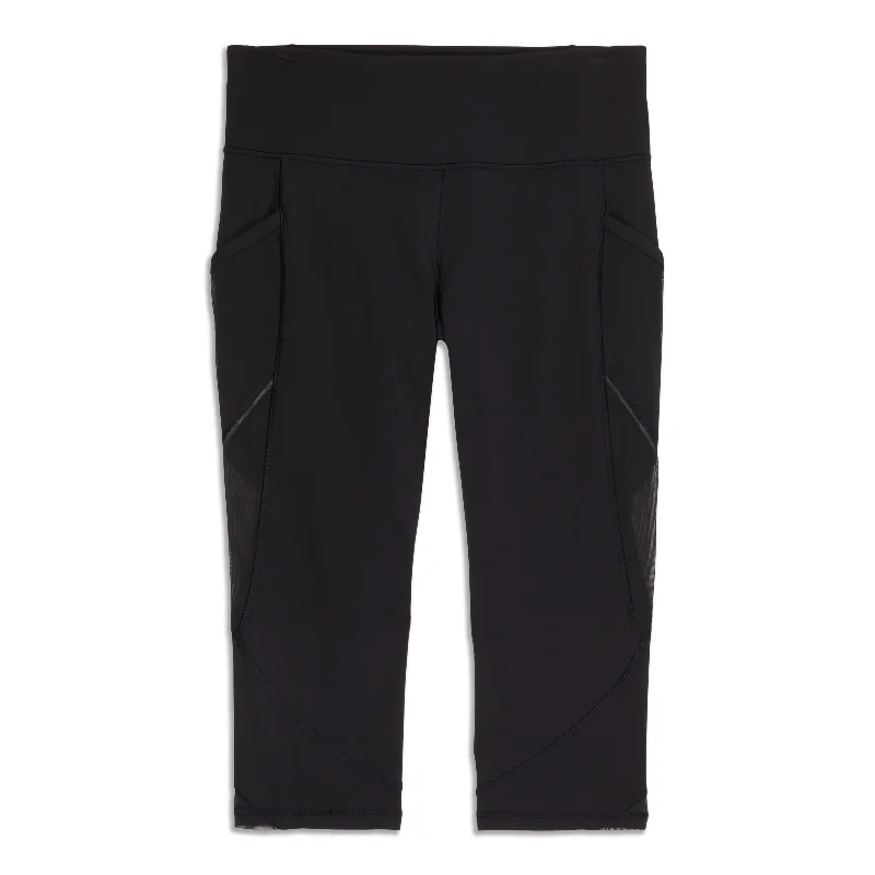 Soft Yoga Pants for Everyday -Fast As Light Crop - Resale