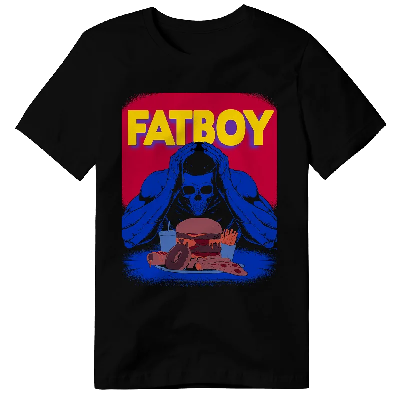 Long Sleeve Yoga Tops for Cold Weather -Fat Boy (PREMIUM OVERSIZED TEE)