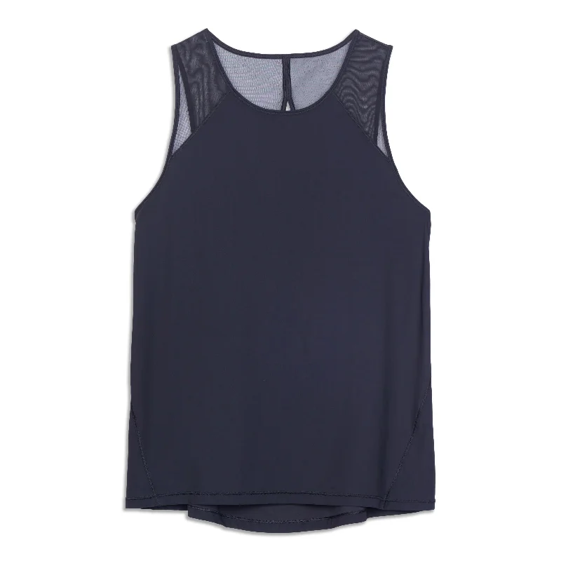 Tight-Fitting Yoga Tops -For The Run Tank Top - Resale