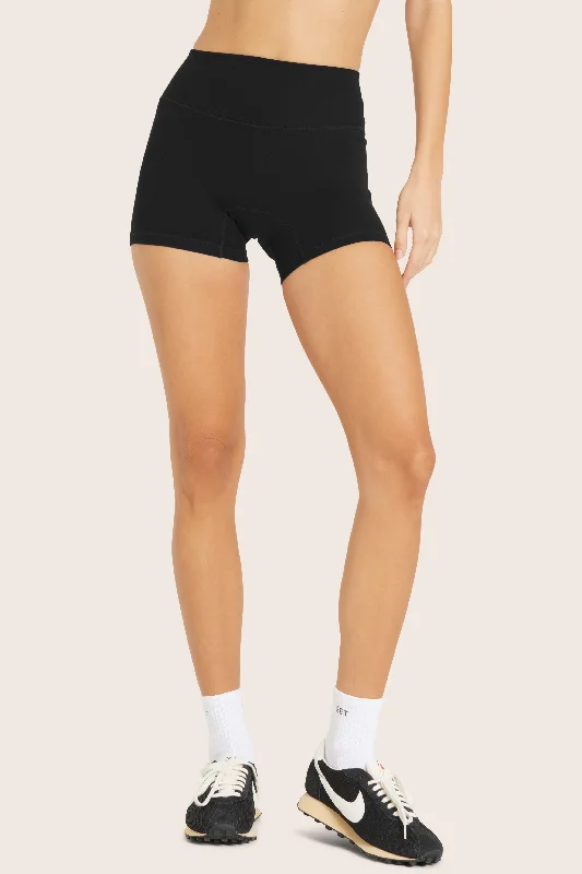 Yoga Shorts for Performance and Style -FORMCLOUD® BIKE SHORTS - ONYX