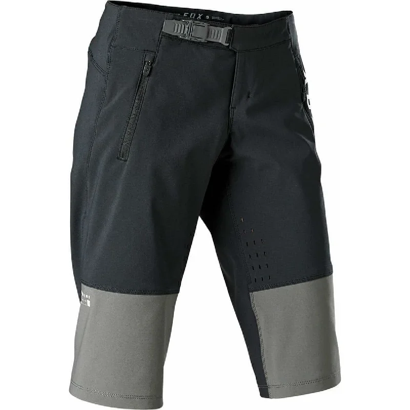 Yoga Shorts for Pilates and Yoga -Fox Defend Womens Baggy Cycling Shorts - Black