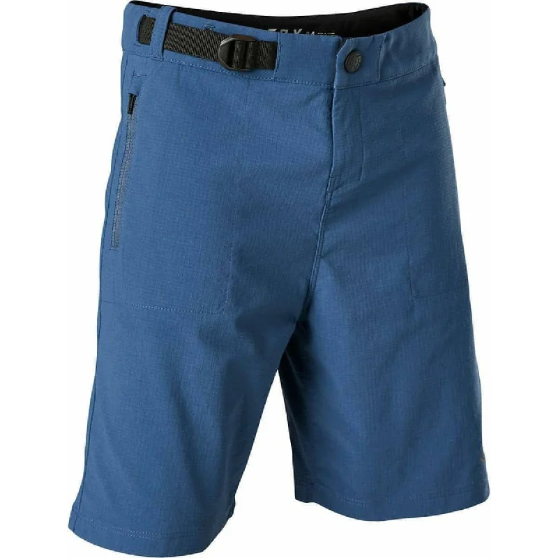 Lightweight Yoga Shorts for Hot Yoga -Fox Ranger Liner Junior Baggy Cycling Shorts - Blue Lightweight Yoga Shorts for Hot Yoga -Fox Ranger Liner Junior Baggy Cycling Shorts - Blue