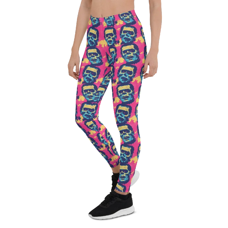 Stylish Yoga Pants for Better Movement -Frankenfright Leggings
