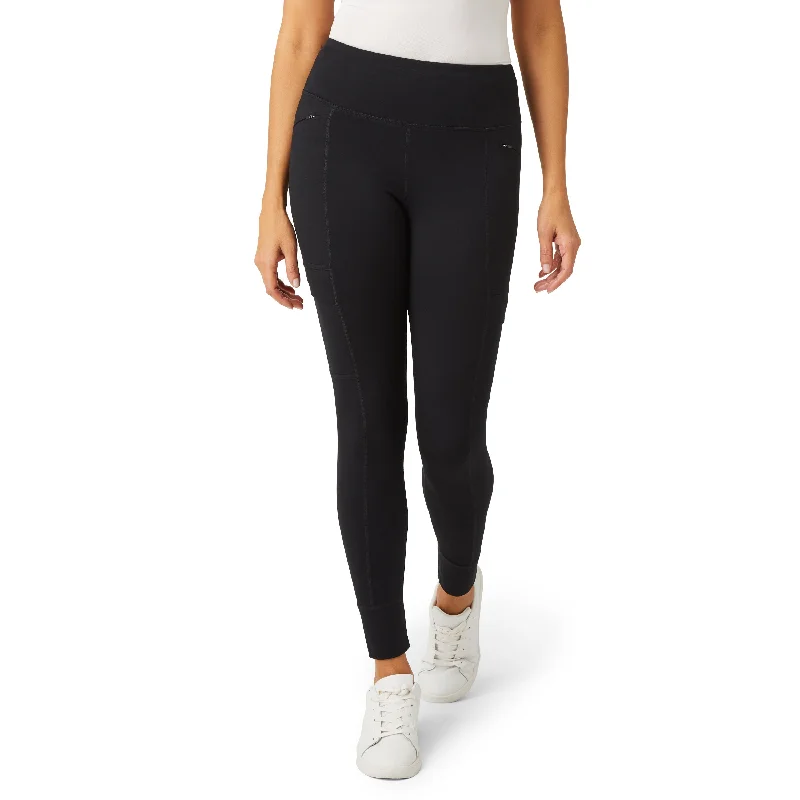 High-Waisted Yoga Shorts for Easy Movement -Free Country Women's Get Out There Trail Tights