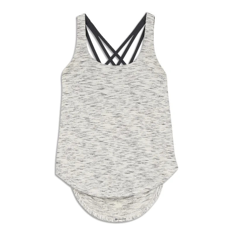 Yoga Tops for Studio Practice -Free To Be Serene In Tank Top - Resale