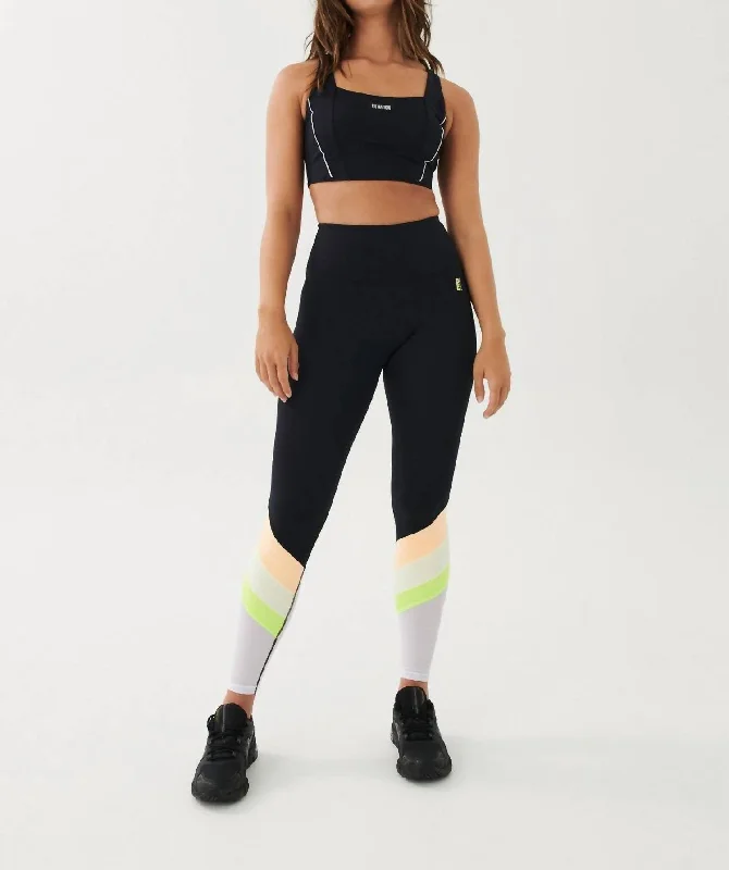 Soft Yoga Shorts for Yoga Poses -Freeman Legging In Black