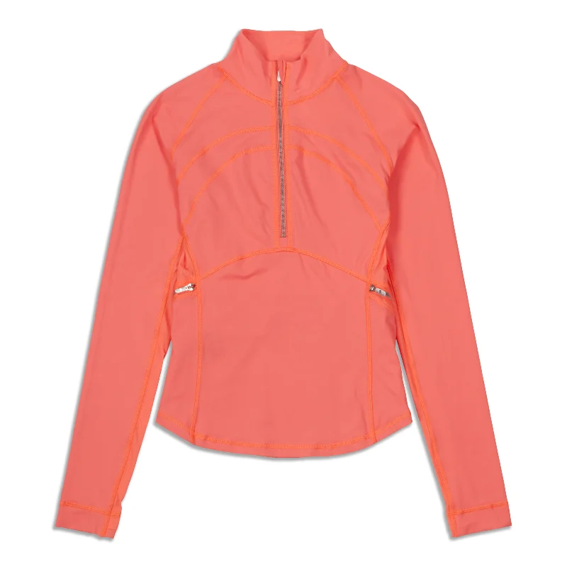 Women's Yoga Tops for Daily Wear -Front Of The Pack Zip Long Sleeve Shirt - Resale