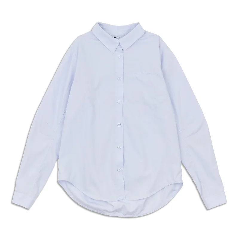 Stretch Yoga Tops for Flexibility -Full Day Ahead Shirt - Resale