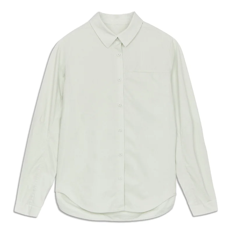 Yoga Tops for Everyday Yoga -Full Day Ahead Shirt - Resale