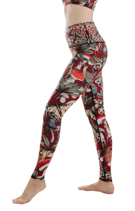 Yoga Pants for Strength Building -Fun Gal Printed Yoga Leggings