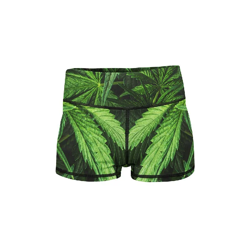 Women's Yoga Shorts with Tummy Control -Ganj Yoga Shorts