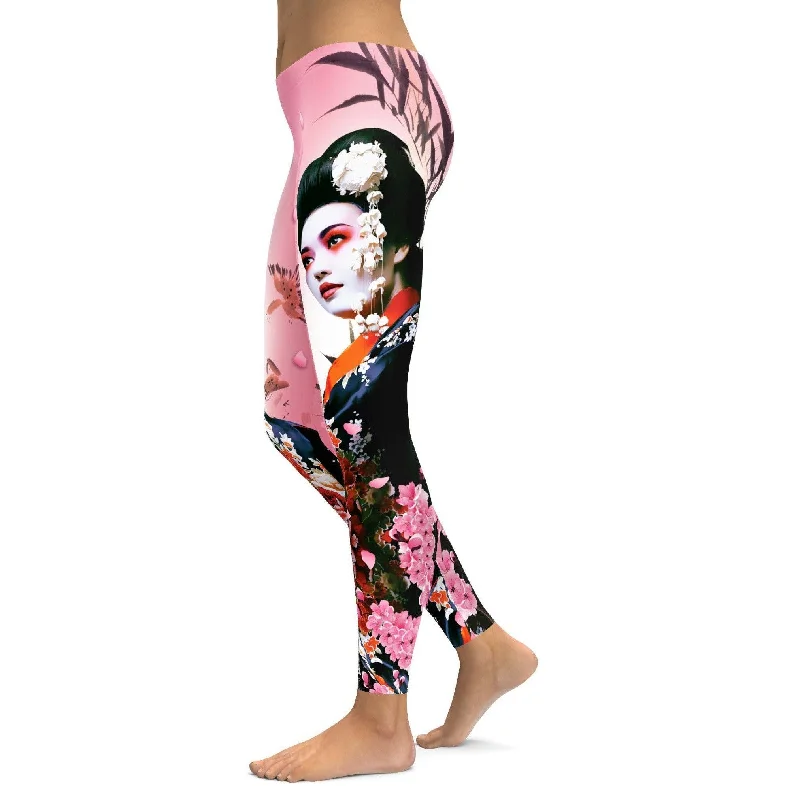 Full Fit Yoga Pants for All Practices -Geisha Leggings