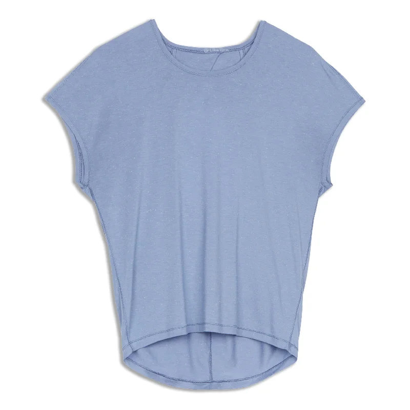 Women's Yoga Tops for Outdoor Yoga -Get Set Short Sleeve Shirt - Resale