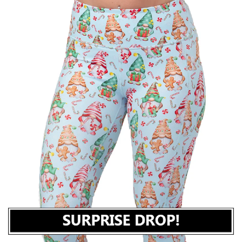 Yoga Pants for Flexibility and Endurance -Gnome For The Holidays Leggings