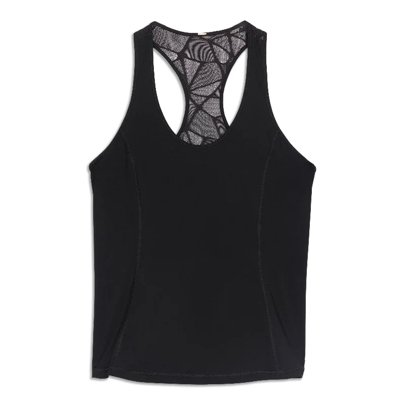 Yoga Tops with Breathable Mesh -Goal Crusher Tank Top - Resale