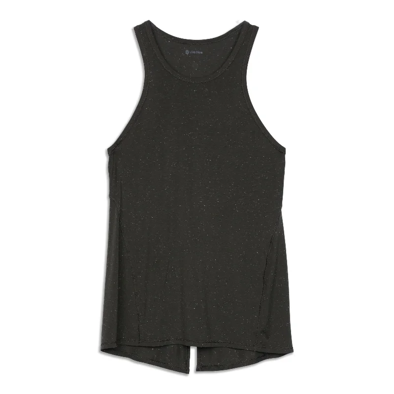 High-Waisted Yoga Tops for Better Fit -Goal Up Tank Top - Resale
