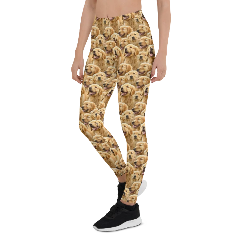 Women's Yoga Pants for All Styles -Golden Retriever Leggings