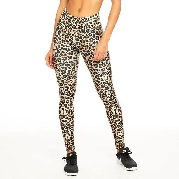 Premium Yoga Pants for Practice -Classic Leopard Leggings