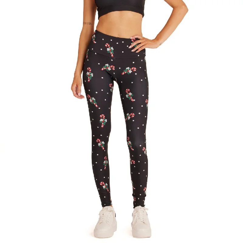 Yoga Pants for Mobility -Classic Peppermint Leggings