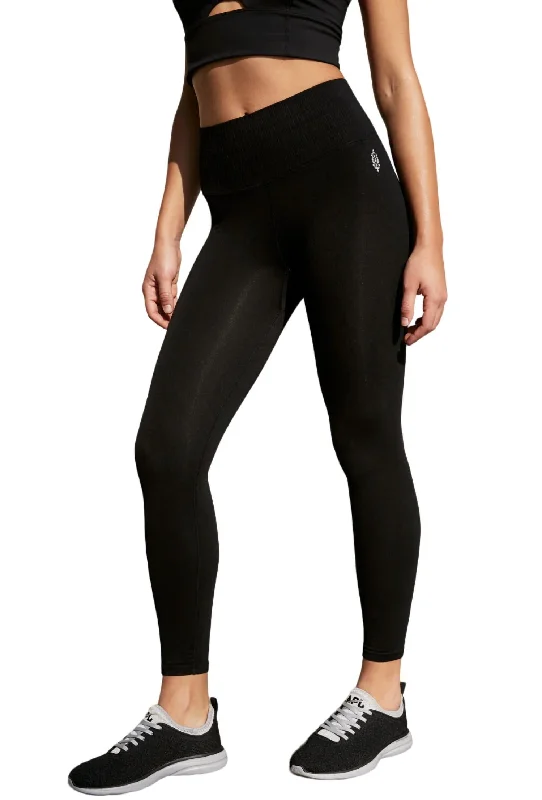 Yoga Shorts for High Performance Workouts -Good Karma Running Legging In Black