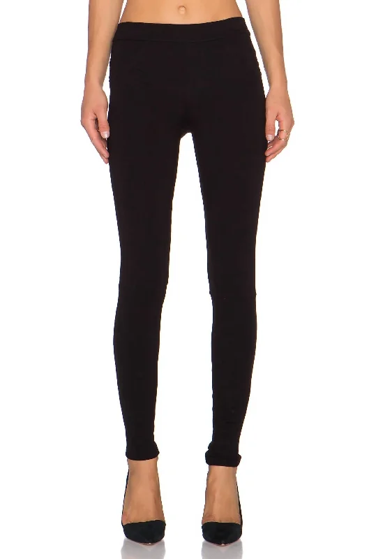 Supportive Yoga Shorts for Stretching -Grease Legging In Black