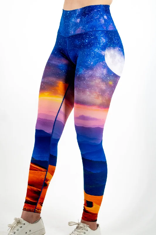 Yoga Pants for Supportive Workouts -Great Sand Dunes Yoga Pants