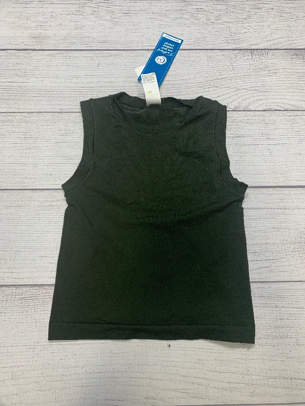 Women's Yoga Tops for Everyday Flexibility -Green Athletic Tank Top Athleta, Size S