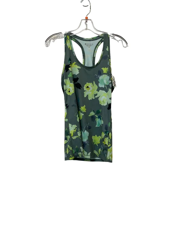 Yoga Tops for Deep Stretching -Green Athletic Tank Top Athleta, Size Xs