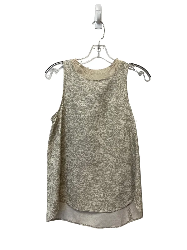 Yoga Tops for Strengthening Your Core -Green Athletic Tank Top Athleta, Size Xs