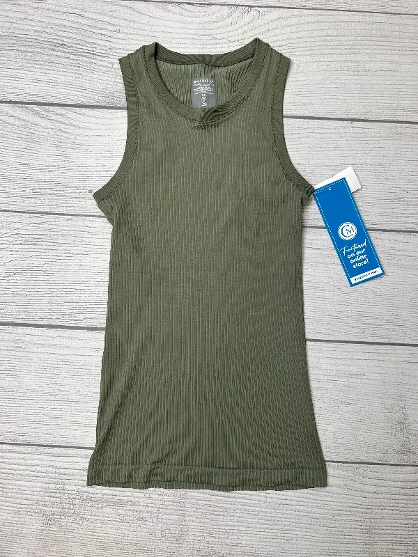 Yoga Tops for Extra Support and Comfort -Green Athletic Tank Top Athleta, Size Xs