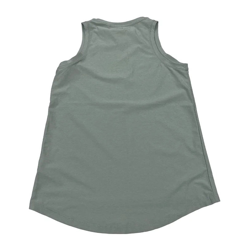 Women's Yoga Tops for Daily Wear -GREEN ATHLETIC TANK TOP by DSG OUTERWEAR Size:S