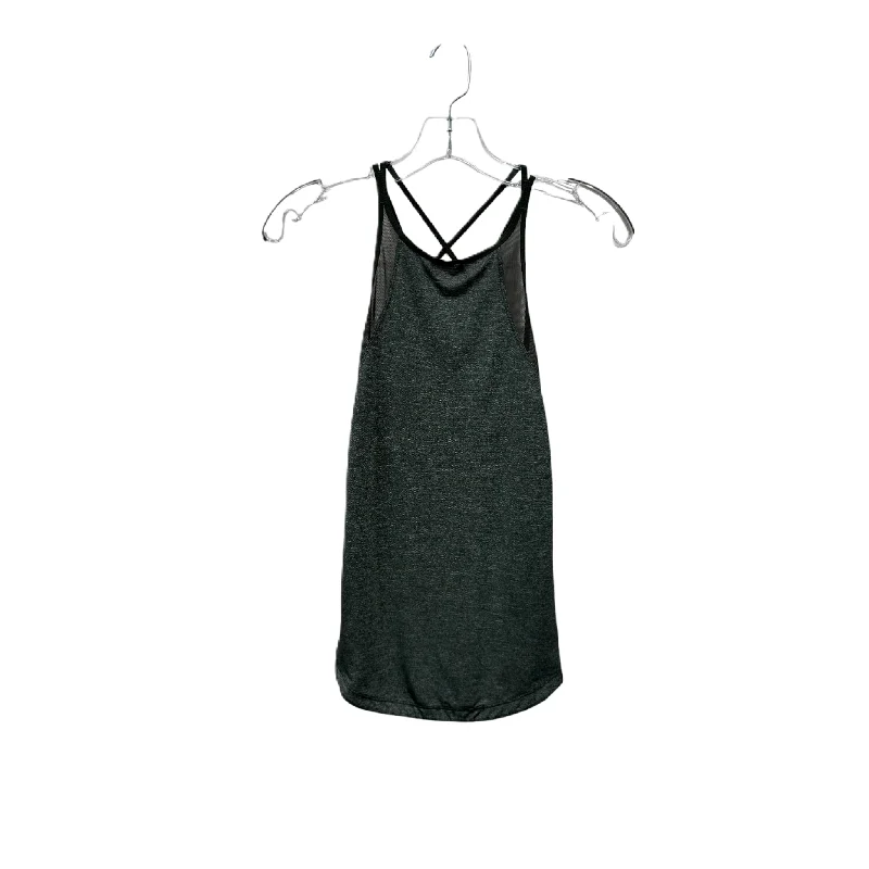 Zip-Up Yoga Tops for Extra Support -Green Athletic Tank Top By Lululemon, Size: S