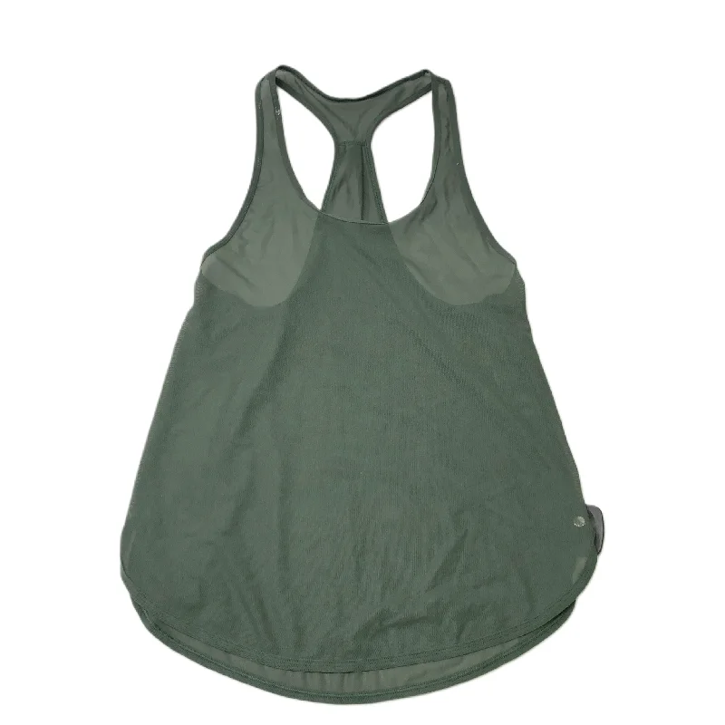Yoga Tops for Easy Movement -Green  Athletic Tank Top By Lululemon  Size: S
