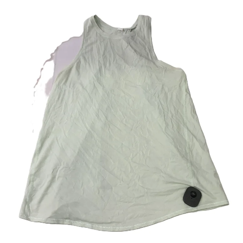 Crop Yoga Tops for Women -Green  Athletic Tank Top By Lululemon  Size: S