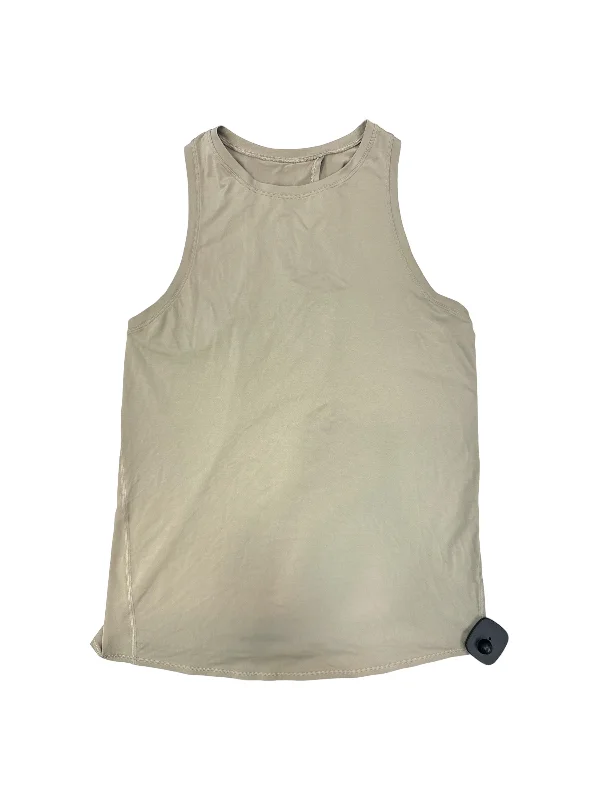 Yoga Tops for Active Lifestyles -Green Athletic Tank Top Lululemon, Size M