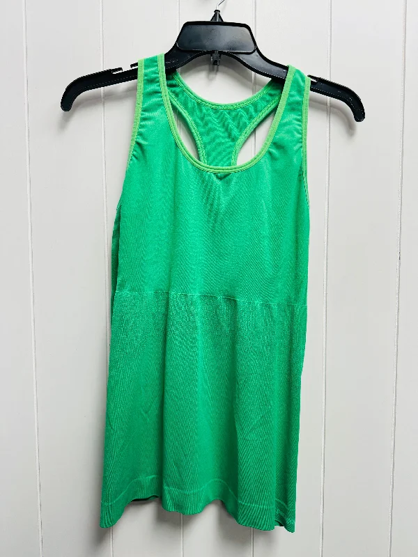 Women's Yoga Tops for Comfort and Flexibility -Green Athletic Tank Top Patagonia, Size L