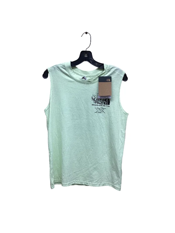 Yoga Tops with Mesh for Increased Comfort -Green Athletic Tank Top The North Face, Size S
