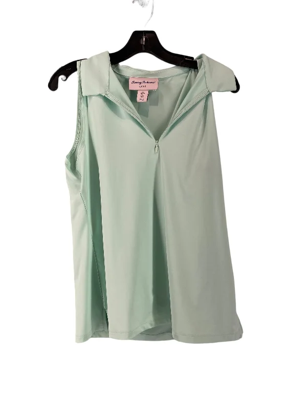 Yoga Tops for Low-Impact Exercises -Green Athletic Tank Top Tommy Bahama, Size L