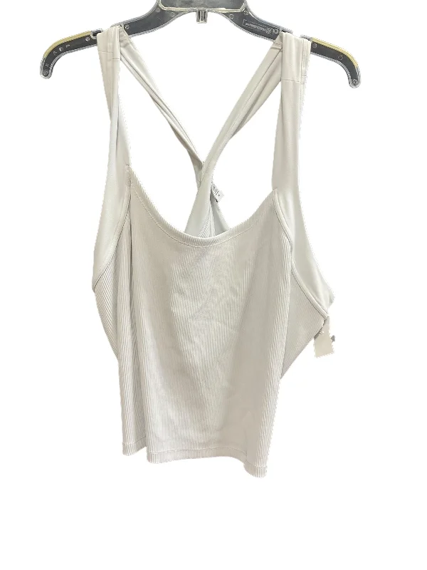 Fitted Yoga Tops for Yoga Class -Grey Athletic Tank Top Athleta, Size 3x