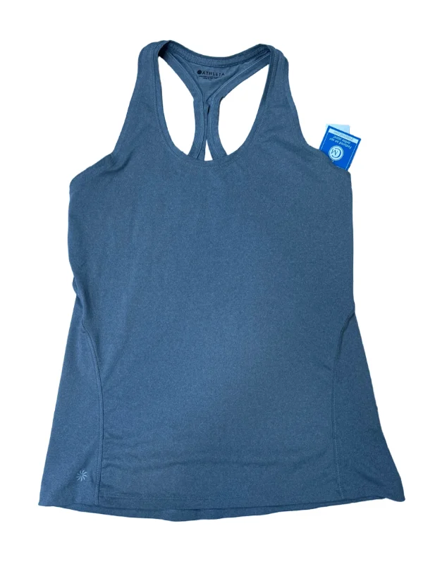 Yoga Tops for Softness and Comfort -Grey Athletic Tank Top Athleta, Size M